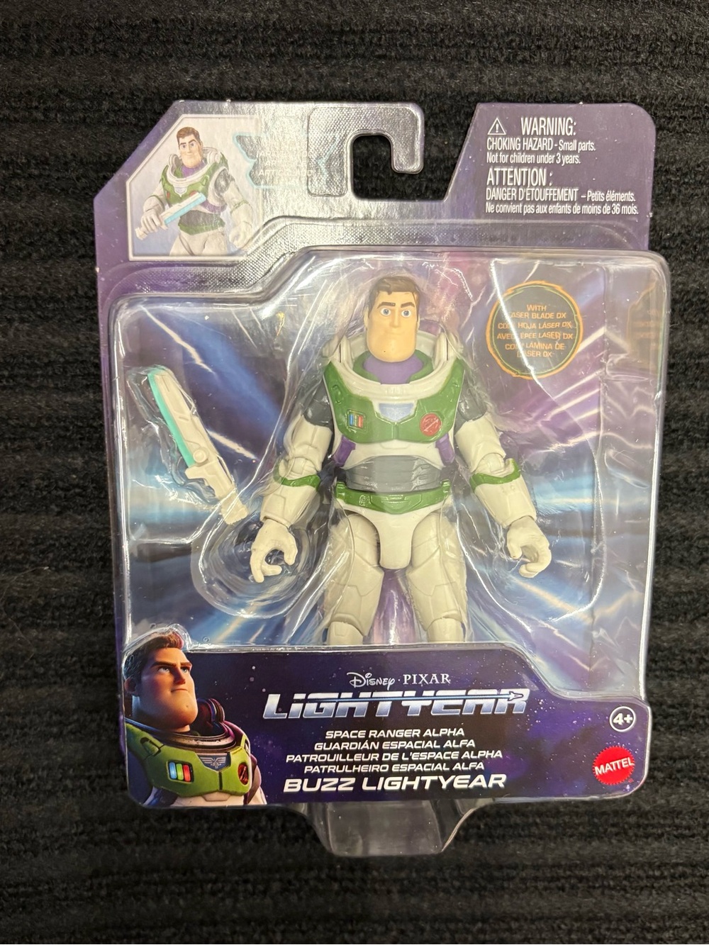 Disney Pixar Lightyear Buzz Lightyear Action Figure – White, Green & Purple